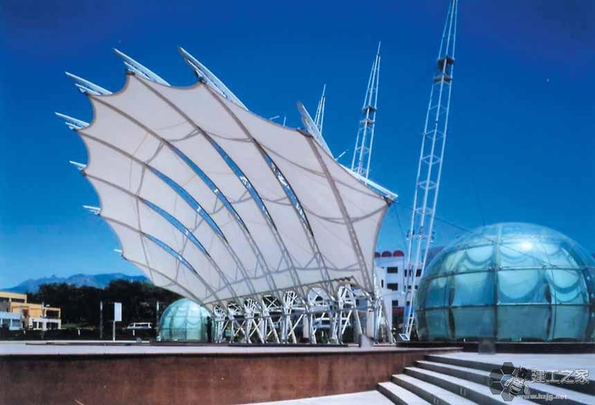 北宁车棚膜结构网架